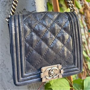 Chanel Gentle Small Boy Bag Crossbody